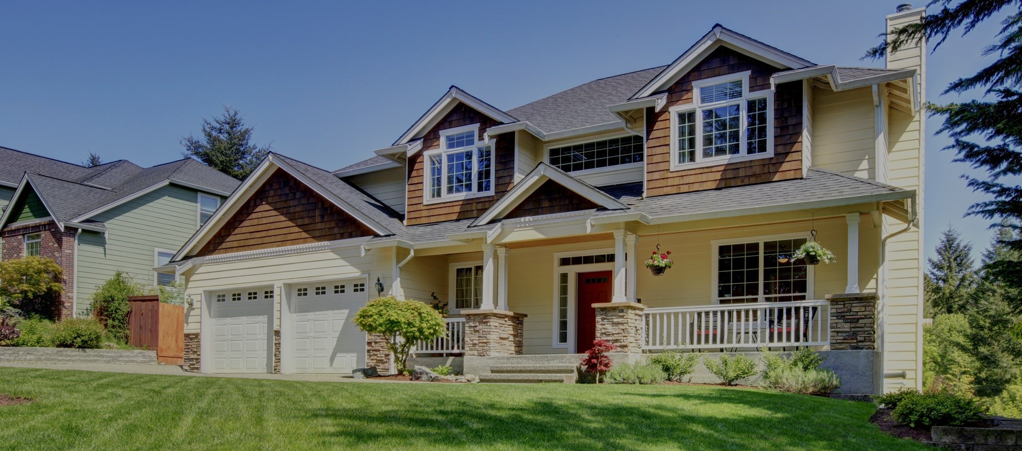 2 Car Garage Home - Seamless Gutters Middle Town, DE - Siding - Middle Town, DE - Siding Installation Service Provider - John Steel Roofer -